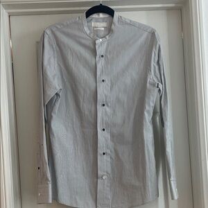 Alexander McQueen Light Gray Dress Shirt